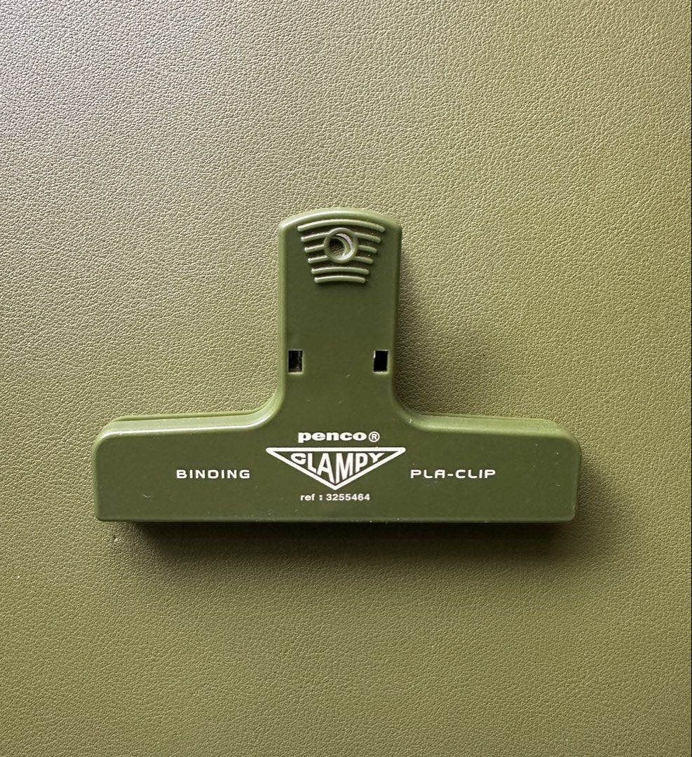 Penco Clampy Plastic Clip in Khaki (Category: Stationery & School Supplies) located in Pasig City. Submitted by 91_mjho (Listing ID 1454050869, Image 1). Description: Penco Clampy Plastic Clip in Khaki. Purchased in 2025. Can send more photos upon request. All sales are final. RFS: Decluttering..