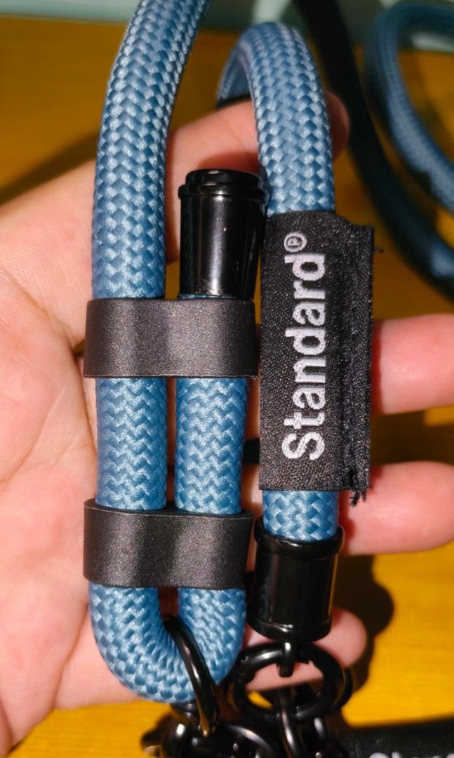 PHONE HOLDER STRAP SET STANDARD BRAND (Category: Mounts & Holders) located in Rizal. Submitted by baltiq (Listing ID 1454180545, Image 2). Description: 2pcs. CP Holder straps 👉great travel buddy! thick & durable 📌STANDARD Brand from Japan 📌2pcs. cp holder(see pics) 📌adjustable steel blue thick strap 10mm, black hardwares 📌with small hook included, pwedeng pagsabitan ng coin purse, shades etc. 💰MOP: GCash.