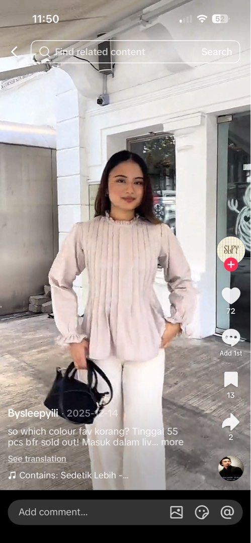 Pixie top (Category: Blouses) located in Ipoh. Submitted by eija178 (Listing ID 1454162215, Image 2). Description: Never use, impulsive buying.