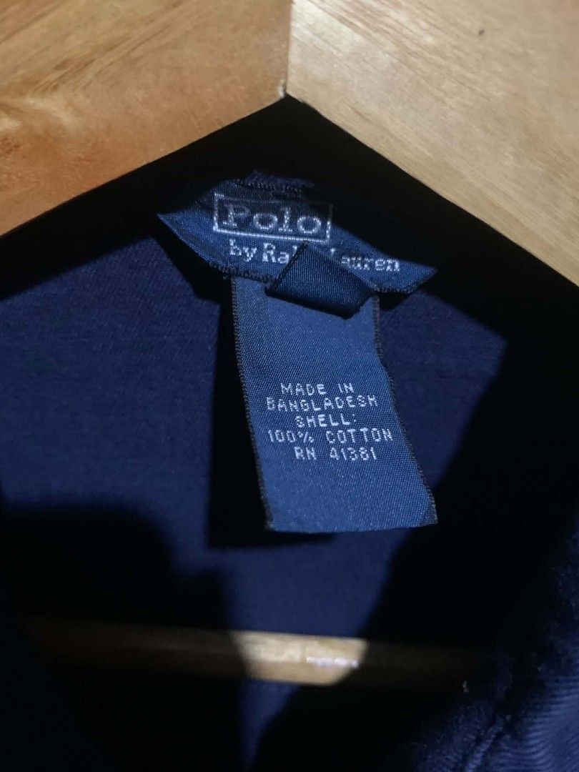 POLO RL HARINGTON JACKET (Category: Coats, Jackets and Outerwear) located in Kapalong. Submitted by prfy_gmrno (Listing ID 1454170170, Image 3). Description: FOR 5YRS OLD AS NEW NO ISSUE.