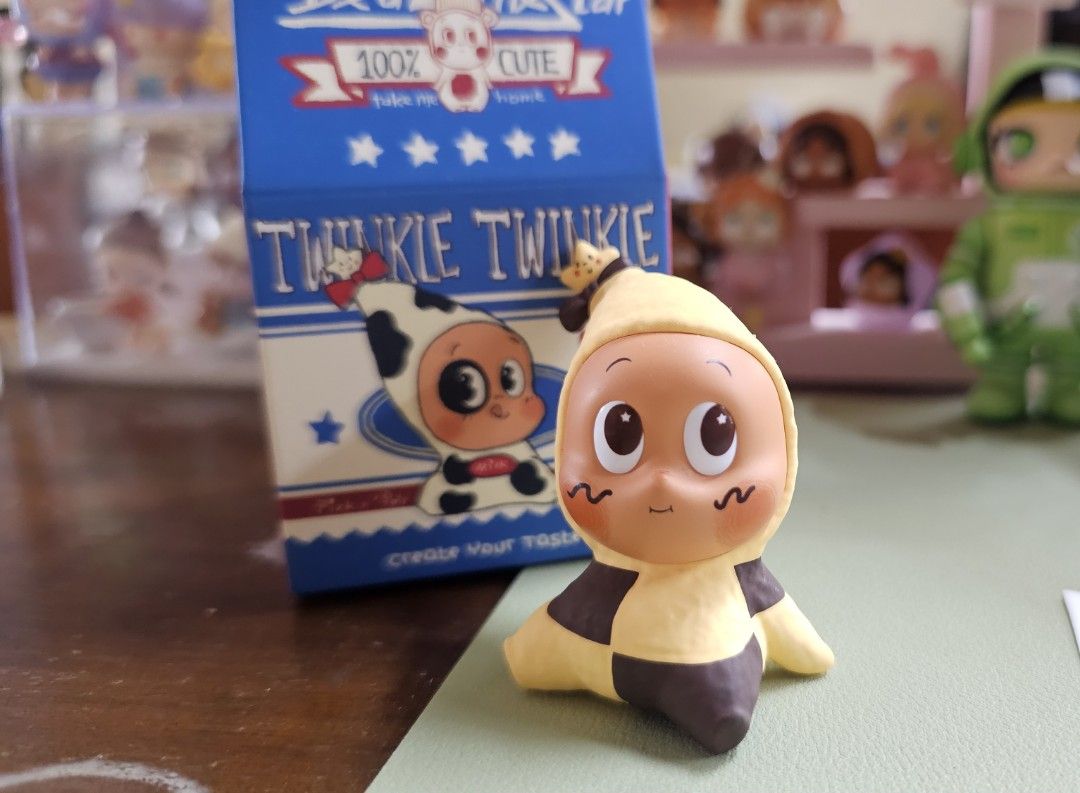 Pop Mart Sweet Bean Twinkle Twinkle Blind Box Figure (Category: Designer & Blind Box Toys) located in Bulacan. Submitted by krixa (Listing ID 1454186158, Image 1). Description: - Sweet Bean figure from Twinkle Twinkle series - Unsealed - Used for display only - Original box included Mode of payment: Maya or Maribank Mode of Delivery: Lalamove (sf c/o buyer) Location: Manila .
