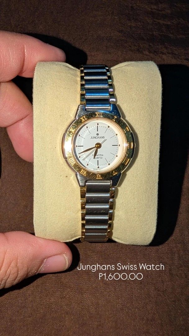 Pre-loved Watches - Citizen, Orient, Timex , Junghans (Category: Men's Watches) located in Quezon City. Submitted by chcbttrnt (Listing ID 1454144032, Image 3). Description: Wala na ba siyang oras sayo??! 🥹😵 Bilhan mo na sya ng relo! ⌚🫶🏻✨ Pre-loved Watches for Sale 🌸 Prices are indicated in each photo 😘 Location: QC near Fisher Mall For inquiries, please send us a message. Reminder: You are dealing with pre-loved/vintage watches. Imperfecti
