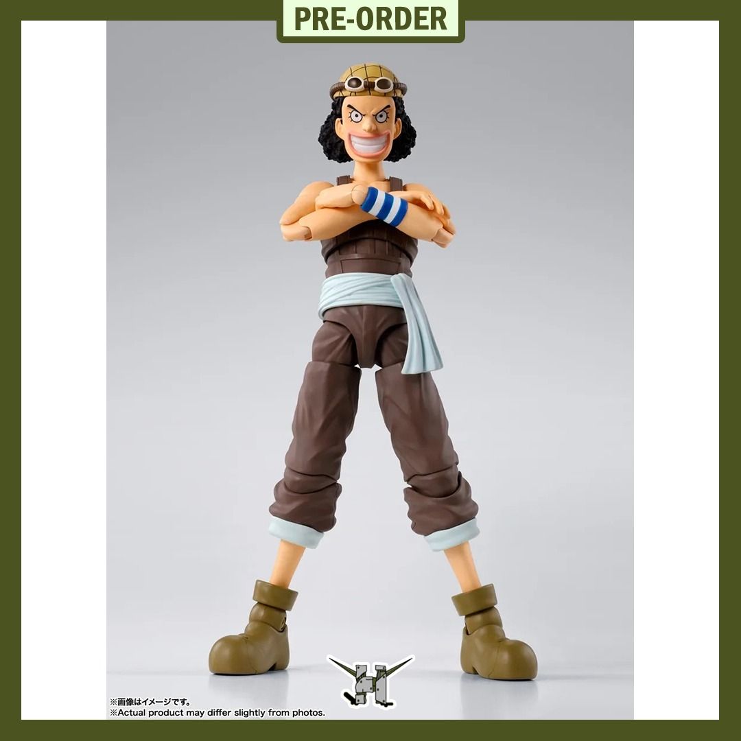 PRE-ORDER!! s.h.figuarts USOPP -ROMANCE DAWN- (Category: Figurines & Statues) located in Quezon City. Submitted by figsnkits (Listing ID 1454168320, Image 1). Description: PRE-ORDER!! Tamashii Nations: S.H.Figuarts USOPP -ROMANCE DAWN- Pre-order price: Php 2,520 Min. DP: Php 600 (new) Php 500 (return customers) SRP: Php 2,800 Deadline: Aug 21, 2026 (12nn), or until PO slots are full Estimated Time of Arrival: Mar 2027 (ESTIMATE ONLY: can change w