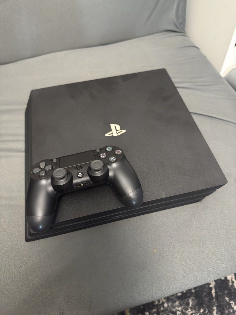 PS4 Pro 1TB 10.01 firmware with 1 controller (Category: PlayStation) located in Pasig City. Submitted by robbiseraphin (Listing ID 1454059524, Image 1). Description: 📋 Listing: PS4 Pro 1TB 10.01 firmware with 1 controller 🎮 ALL IN Inclusives: - PS4 Pro 1TB (never been opened or repaired) - 1 black original DualShock controller (no issues ) - complete wires (HDMI and power chord) - no box (pero may lagayan) 📍 located in Mandaluyong! Pwede mag u