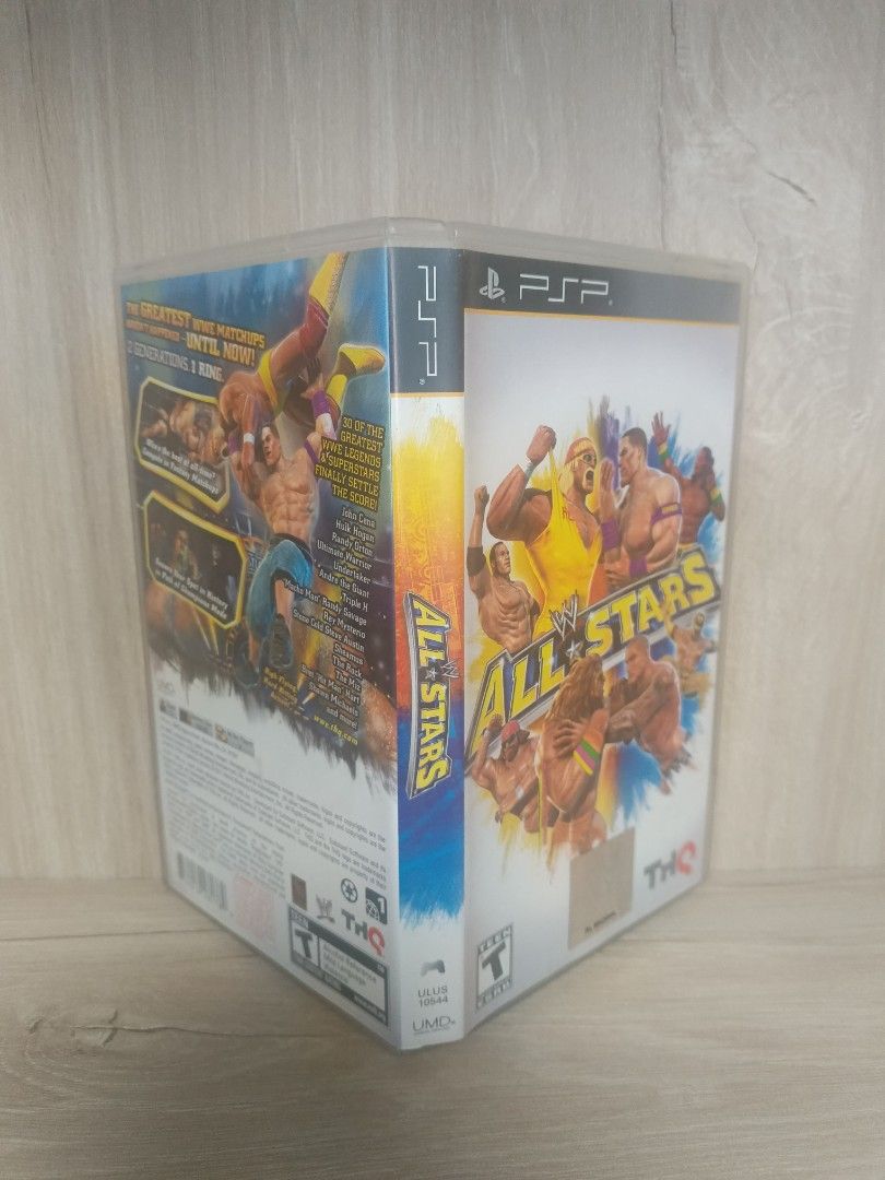 WWE All Stars PSP UMD Game (Category: PlayStation) located in Bauang. Submitted by gamingstation12 (Listing ID 1454027217, Image 3). Description: For Sale PSP UMD Game WWE ALL STARS = Php. 650 Region 1 Complete with Manual Disc Case Condition: 9.5/10 (Mint) Price is Negotiable Good Condition 💯🔥 Working and Tested 💯🔥 "PAYMENT FIRST POLICY" Shipping Accepted Method of Payment GCASH Palawan Express Cash (Upon Meet Up) Method of Delivery / Shippi
