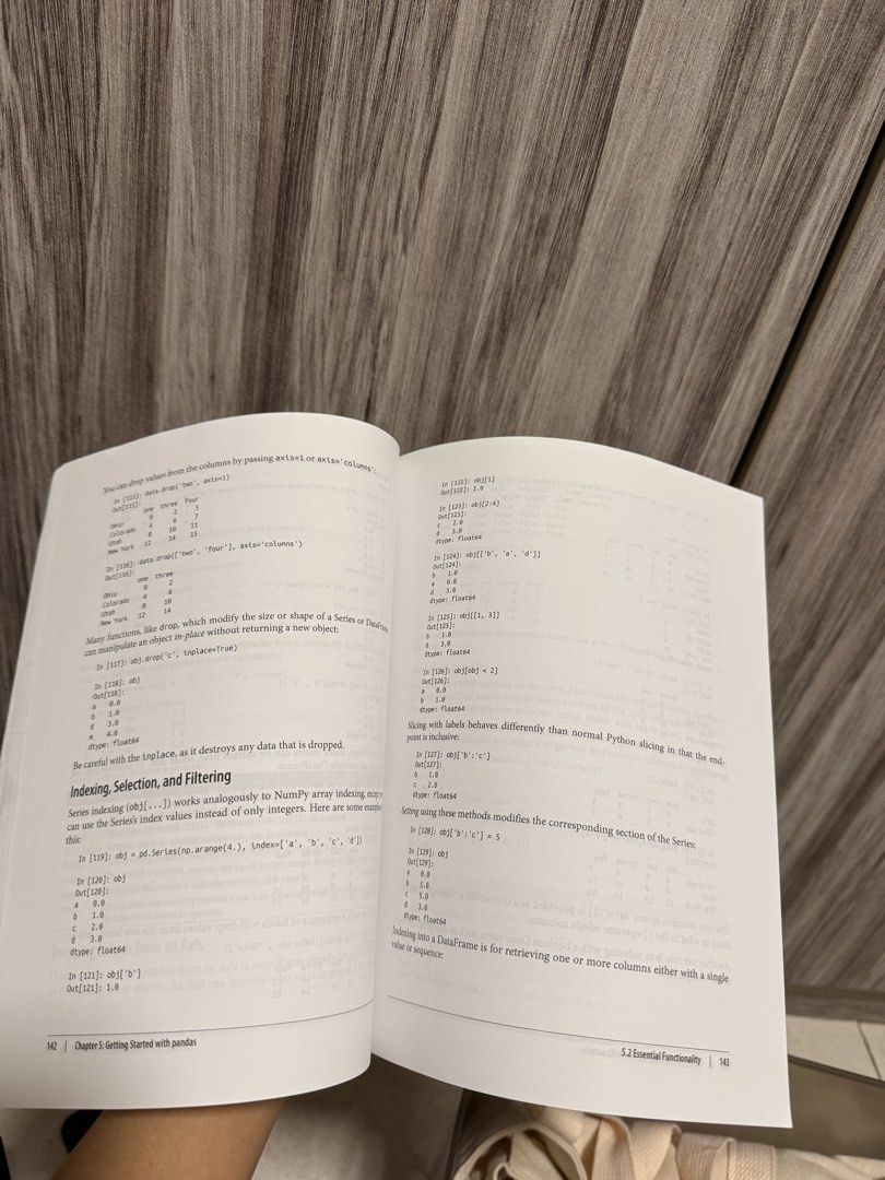 Python for Data Analytics (Category: Textbooks) located in Singapore. Submitted by threadsocials (Listing ID 1454139298, Image 2). Description: never used condition as shown self collect 518156, pasir ris.
