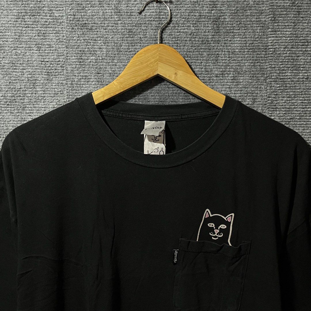 RIPNDIP LORD NERMAL POCKET TEE (Category: Activewear) located in Naga. Submitted by goodfinds_only.v1 (Listing ID 1454047631, Image 3). Description: FOR SELL -RIP N DIP LORD NERMAL POCKET TEE SIZE:XL ON TAG BEST FIT LARGE MEASUREMENTS WIDTH:23 INCHES LENGTH:29 INCHES COLOR RATE:10/10 EXCELLENT CONDITION NO FLAWS TIGHT NECKLINE DM ME TO PURCHASE! LOCATION:NAGA CITY BICOL.