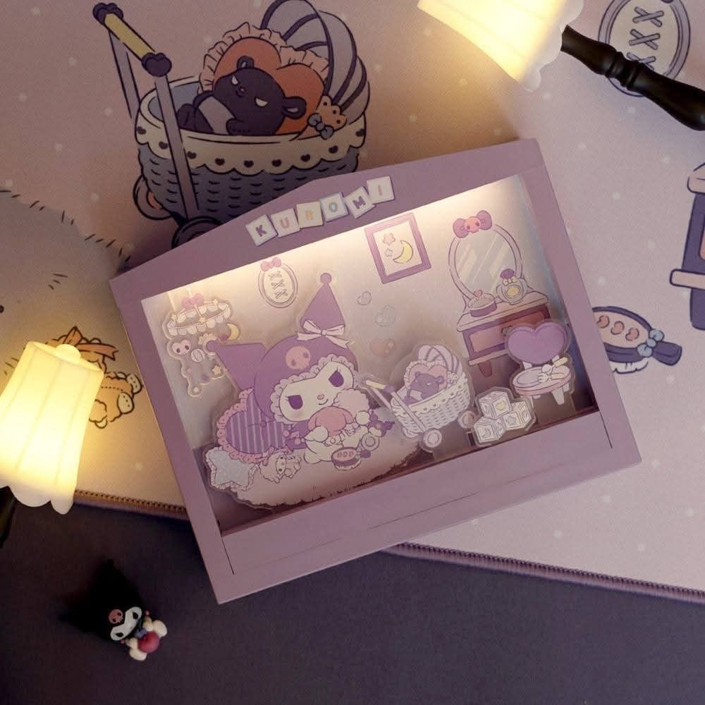 Sanrio Kuromi Frame Speaker Bluetooth AUX TF Card (Category: Designer & Blind Box Toys) located in Pasig City. Submitted by don200 (Listing ID 1454012252, Image 2). Description: Sanrio Kuromi Bluetooth Picture Frame Speaker Acrylic Mood Light 🔎unused / in good condition as new with box Memory card playback function: Memory card playable. Power consumption: 3W Bluetooth Availability: Bluetooth Enabled Speaker Type: Bluetooth & Wireless Speaker Us