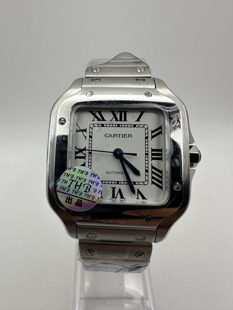 Santos de Cartier White Medium (Category: Luxury Watches) located in Manila. Submitted by cherrypickmanila (Listing ID 1454179871, Image 1). Description: .