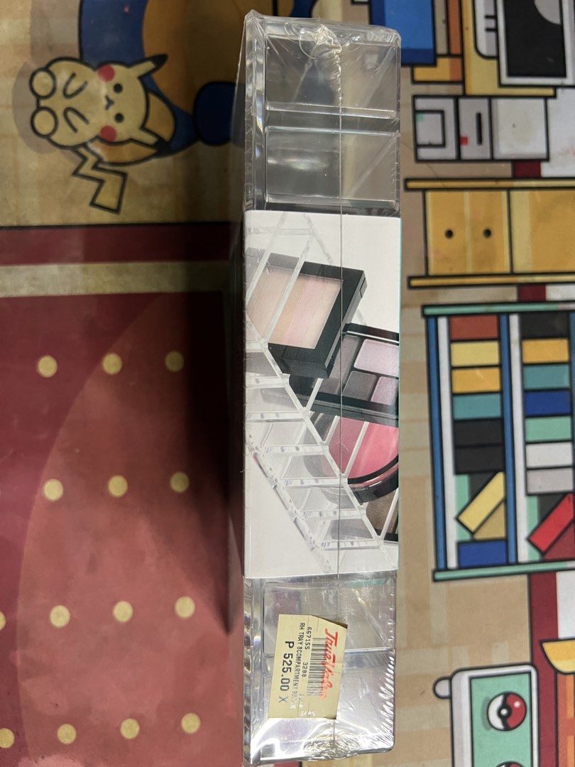 [SEALED] Clearly Chic Makeup Palette Organizer (Category: Accessory Holder, Box & Organizers) located in Quezon City. Submitted by amarakisells (Listing ID 1454151682, Image 2). Description: Sold for original price (sealed with orginal price intact) rfs: decluttering 📍 Quezon City DOP: PAYO MOP: Gcash MOD: J&T or Lalamo (SF c/o buyer) .