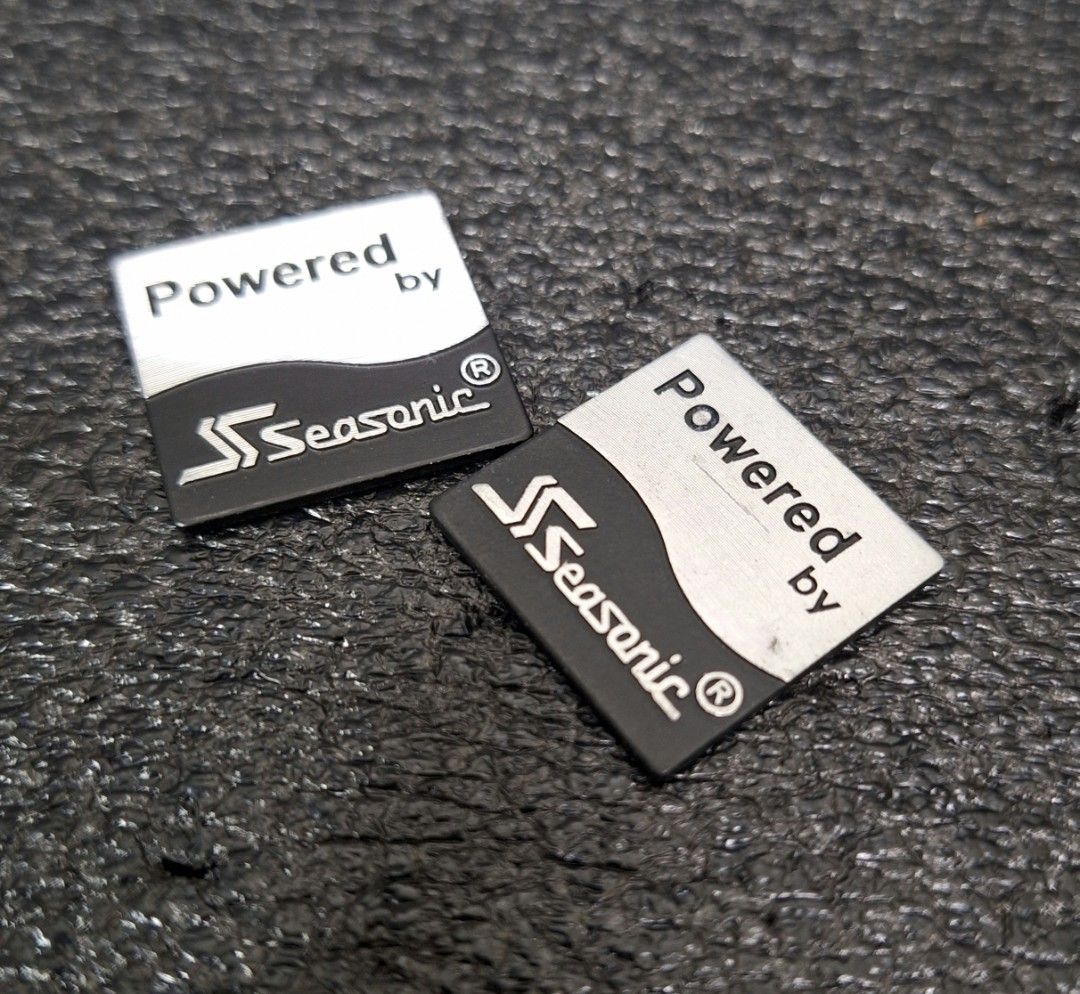 Seasonic Badge Metal (Category: Fan Merchandise) located in Makati City. Submitted by telractrading (Listing ID 1454016354, Image 1). Description: SEASONIC BADGE METAL Adhessive Sticker unused.