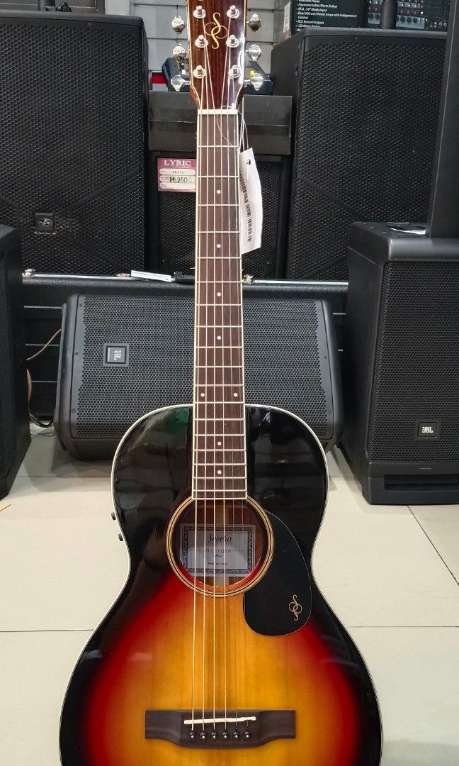 SEVERO ACOUSTIC GUITAR-PRL-1EQ SB (Category: Musical Instruments) located in Mandaluyong City. Submitted by oliver.778 (Listing ID 1454019625, Image 1). Description: Severo Acoustic Guitar PRL-1EQ sunburst 9,950 php. -Brand new! Visit us at: LYRIC SM CITY CLARK, Ground floor in front of BDO Contact us! 0993-894-2821.