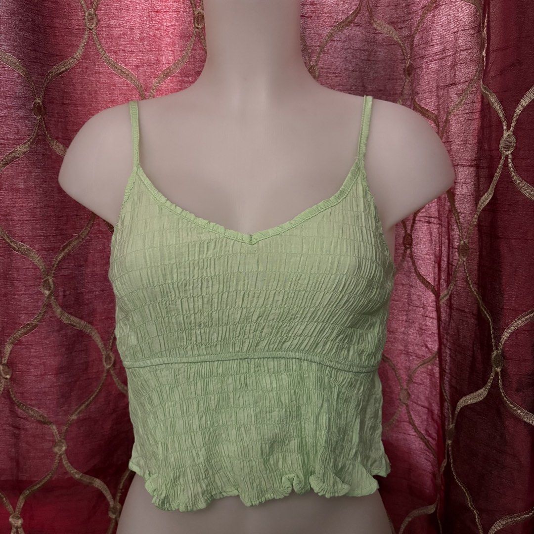 SHEIN Lime Green Camisole Top (Category: Sleeveless) located in Manila. Submitted by weya_ (Listing ID 1454094794, Image 2). Description: .