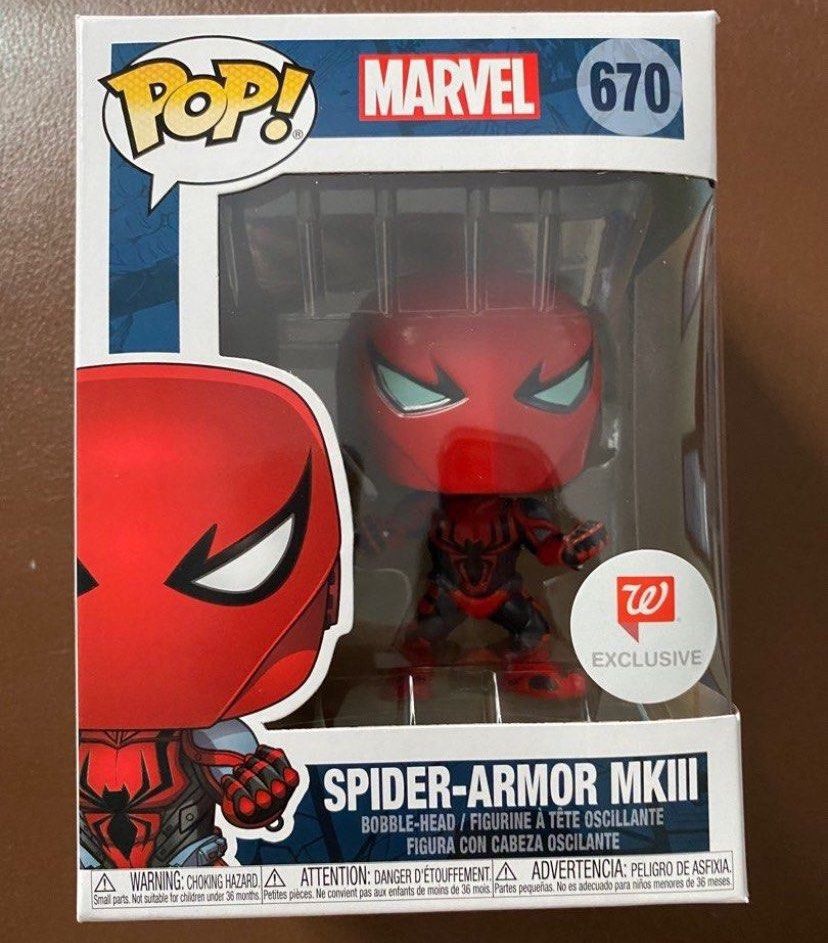 Spider-Man MK III Walgreen Exc Funko Pop (Category: Figurines & Statues) located in Consolacion. Submitted by popsandlegends (Listing ID 1454176006, Image 1). Description: .