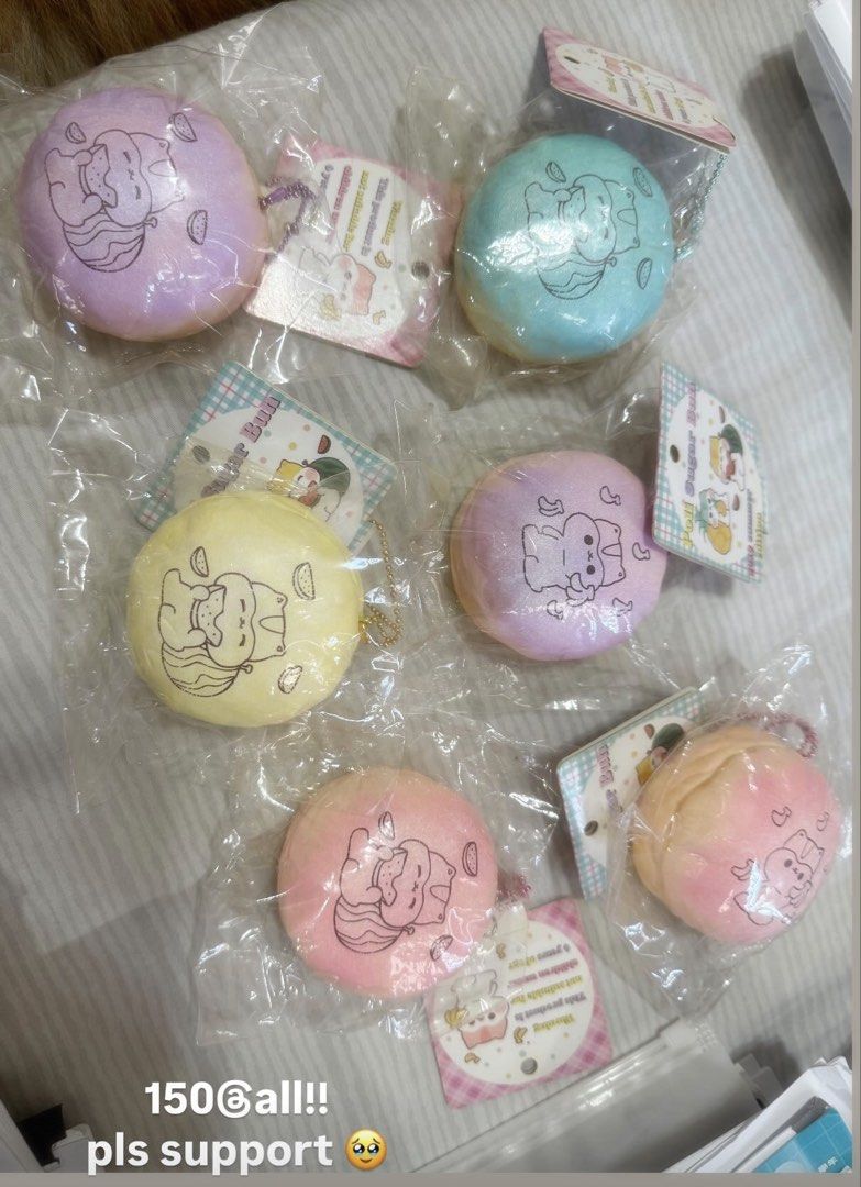 Squishy （分類：兒童玩具）位於 Hong Kong。 由 yawningg304 提交（商品編號 1454064941，圖片 5）。簡介： 急清!!please support!! thanku😭😭😭 PROMOTION PRICE $500!!!!! for all😭。