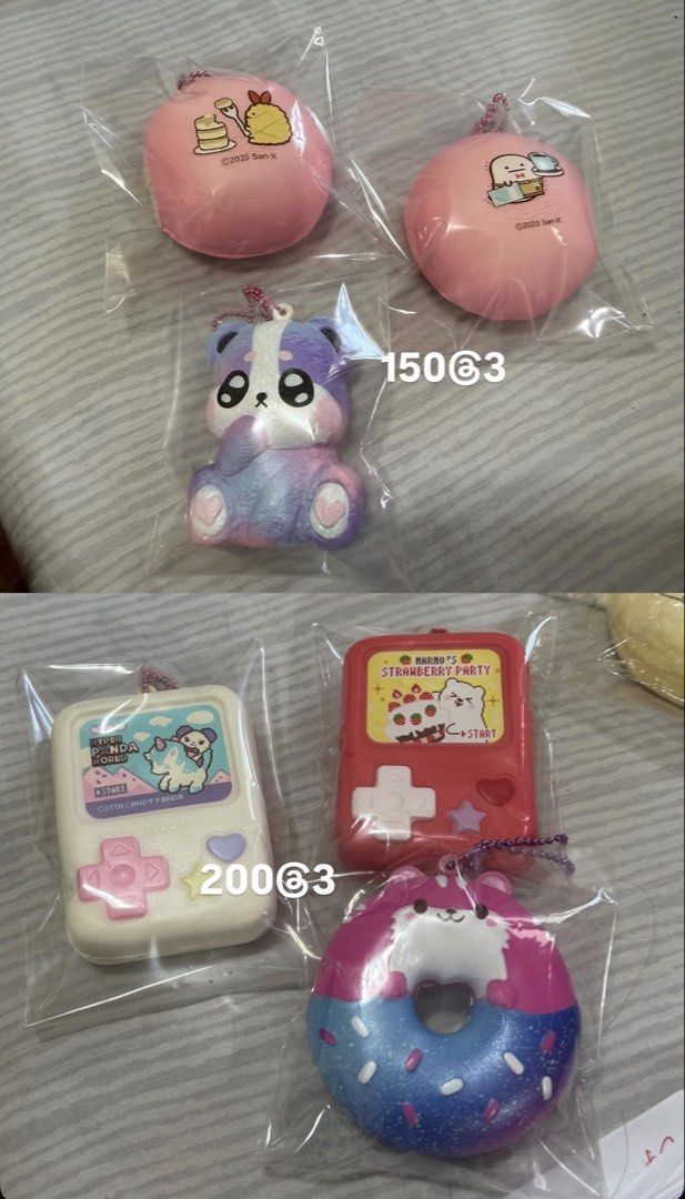 Squishy （分類：兒童玩具）位於 Hong Kong。 由 yawningg304 提交（商品編號 1454064941，圖片 4）。簡介： 急清!!please support!! thanku😭😭😭 PROMOTION PRICE $500!!!!! for all😭。