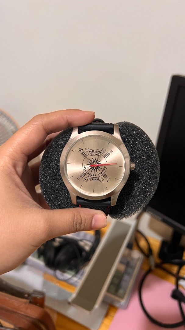 Stainless Steel Watch (Category: Men's Watches) located in Lipa City. Submitted by declutterstuff123 (Listing ID 1454150020, Image 2). Description: Japan movement watch for men. Big face size. Distroller, K-Line Insulators Limited. not working, just kept inside drawer. might need battery replacement. ⭕️Everything Must Go! ⭕️Grouped items are for TAKE ALL. No individual selling. ⭕️All items sold as is basis. Manage expectations. No return, no exch