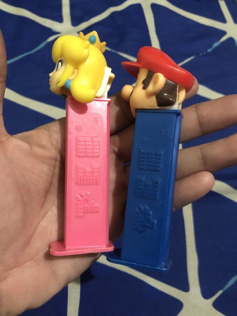 Super mario Pez collectibles (Category: Character Goods) located in Quezon City. Submitted by markgolveo (Listing ID 1454041252, Image 3). Description: Super mario Pez collectibles.