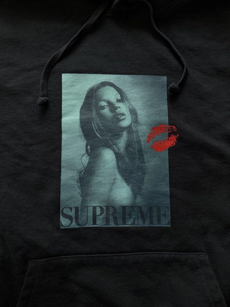 Supreme Kate Moss Hoodie (Category: Activewear) located in Quezon City. Submitted by daddysource (Listing ID 1454095720, Image 2). Description: Supreme Kate Moss Hoodie Medium | Excellent ₱6,000.