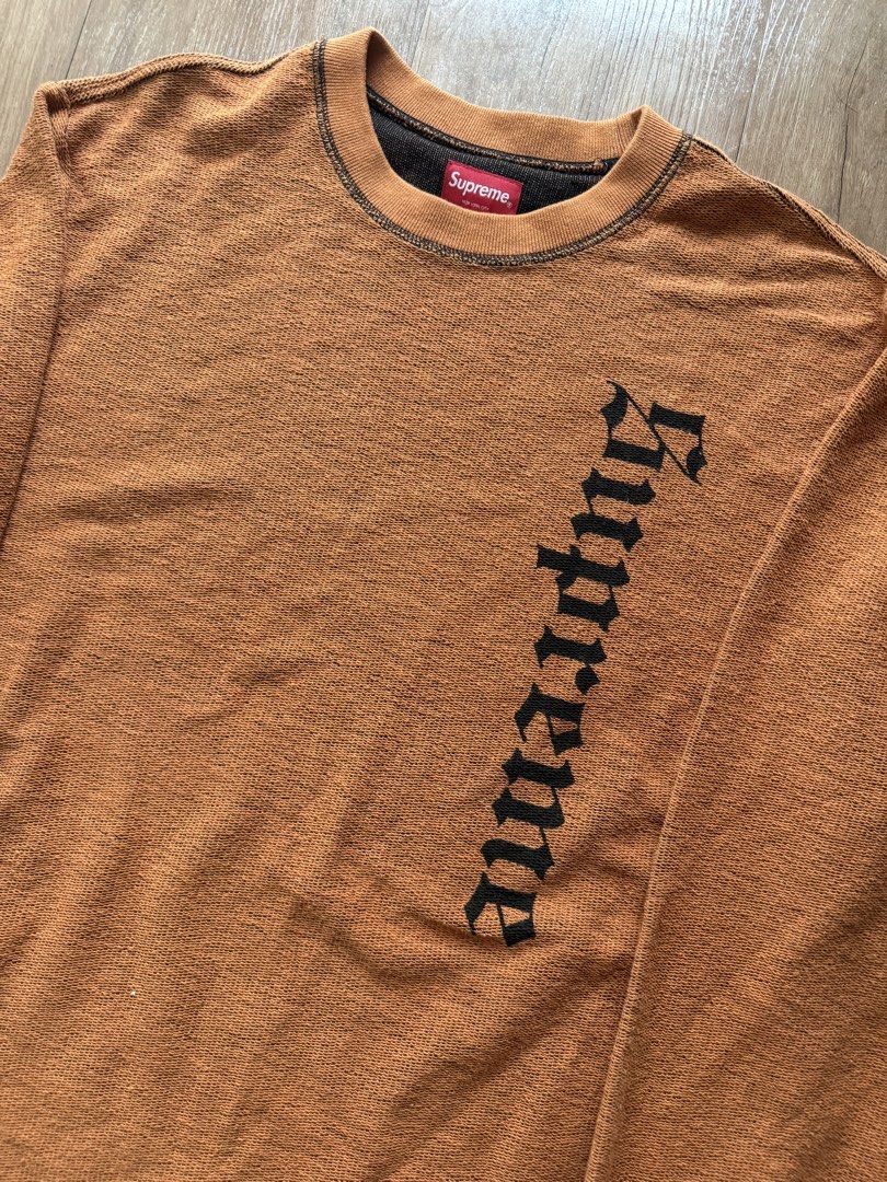 Supreme Reverse Terry L/S (Category: Activewear) located in Quezon City. Submitted by daddysource (Listing ID 1454096006, Image 2). Description: Supreme Reverse Terry L/S Large | Excellent ₱3,000.