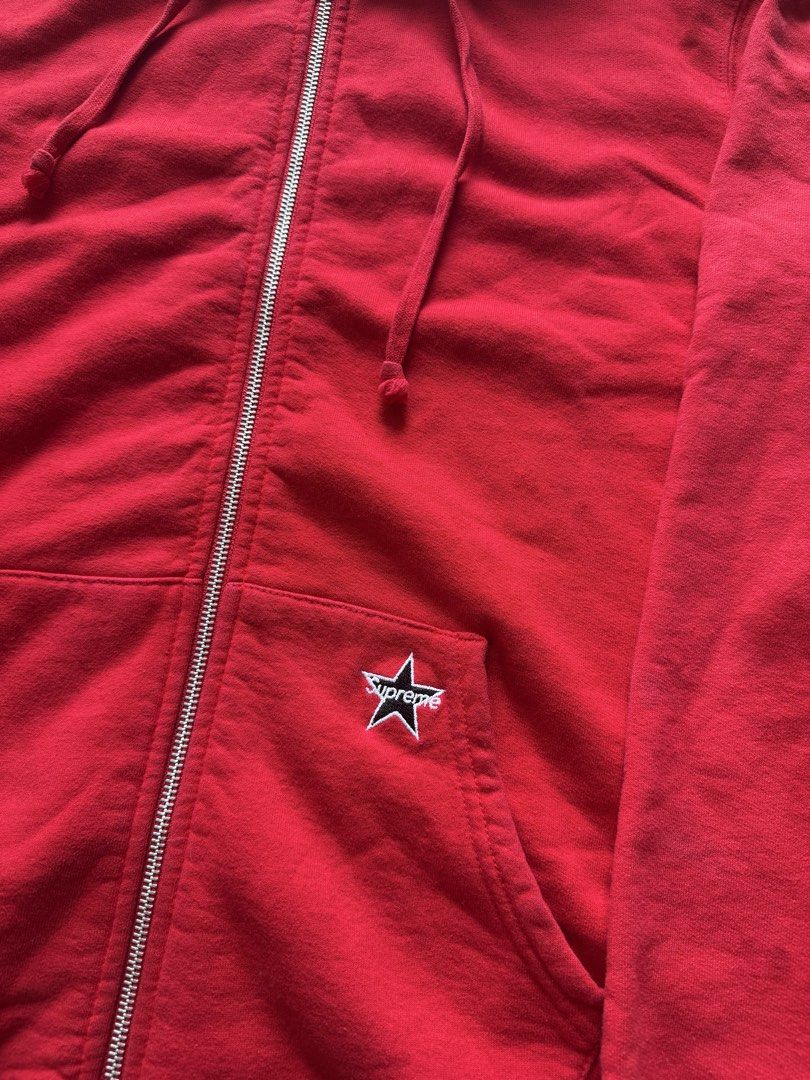 Supreme Star Zip Up Hoodie (Category: Activewear) located in Quezon City. Submitted by daddysource (Listing ID 1454097242, Image 2). Description: Supreme Star Zip Up Hoodie Medium | Excellent ₱4,500.