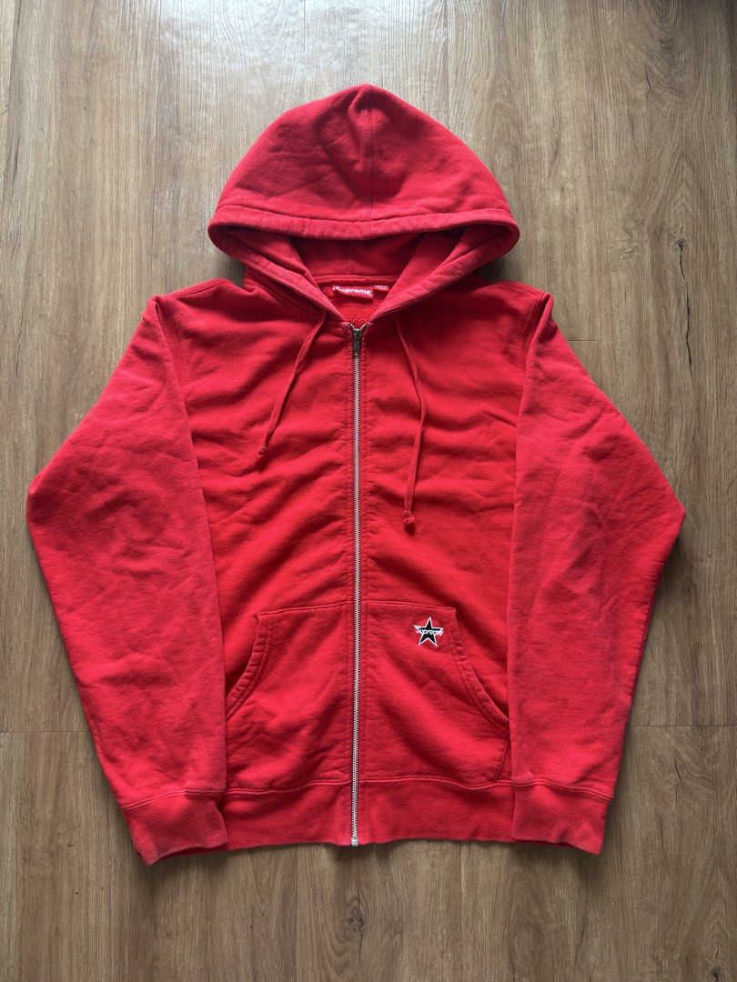 Supreme Star Zip Up Hoodie (Category: Activewear) located in Quezon City. Submitted by daddysource (Listing ID 1454097242, Image 1). Description: Supreme Star Zip Up Hoodie Medium | Excellent ₱4,500.