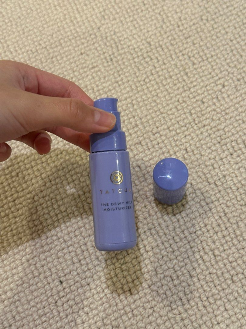 Tatcha Dewy Milk Moisturizer in 15ml (Category: Face Care) located in Muntinlupa City. Submitted by sabnava (Listing ID 1454131372, Image 3). Description: - Travel sized - Bought in Sephora UK in March 2026 - Used 3 times only .