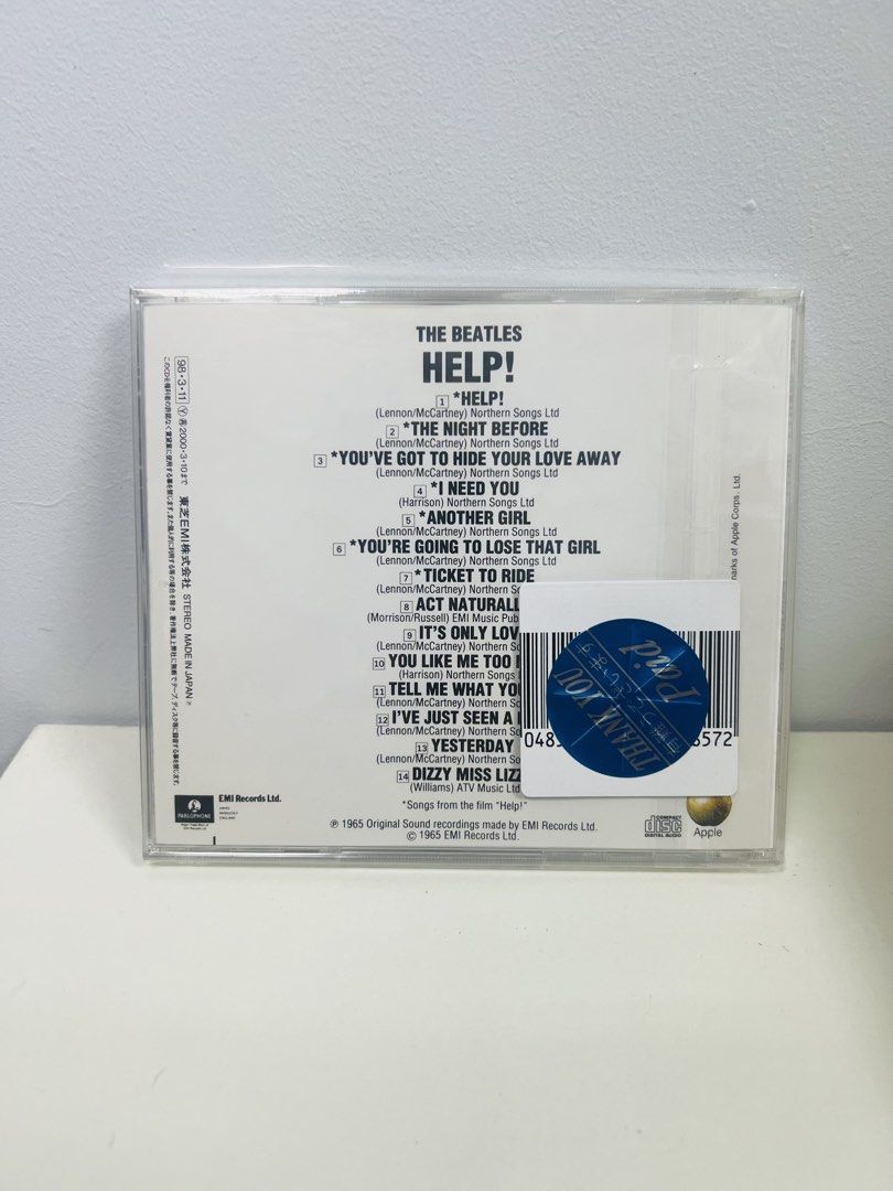 The Beatles - Help 1965 CD Japan (Category: CDs & DVDs) located in Binan City. Submitted by rl.ldl (Listing ID 1454134356, Image 3). Description: Brand new - The Beatles album Help CD .