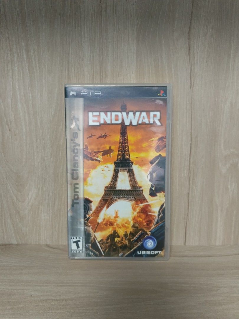 Tom Clancy's Endwar PSP UMD Game (Category: PlayStation) located in Bauang. Submitted by gamingstation12 (Listing ID 1454186659, Image 1). Description: For Sale PSP UMD Game Tom Clancy's End War = Php. 550 Region 1 Complete with Manual Disc Case Condition: 9.8/10 (Near Mint) Price is negotiable Good Condition 💯🔥 Working and Tested 💯🔥 "PAYMENT FIRST POLICY" Shipping Accepted Method of Payment GCASH Palawan Express Cash (Upon Meet Up) Method of