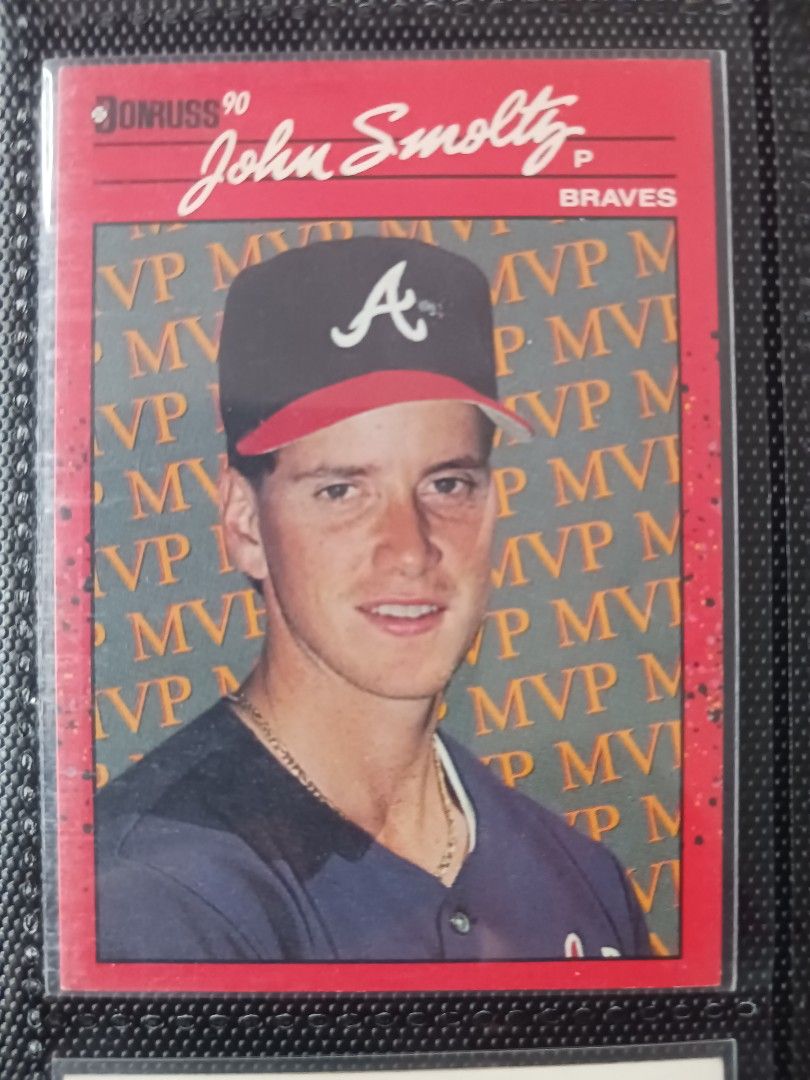 Tom glavine mlb baseball error card john smoltz (Category: Raw Singles) located in Batangas. Submitted by jep.jep (Listing ID 1454026911, Image 1). Description: .