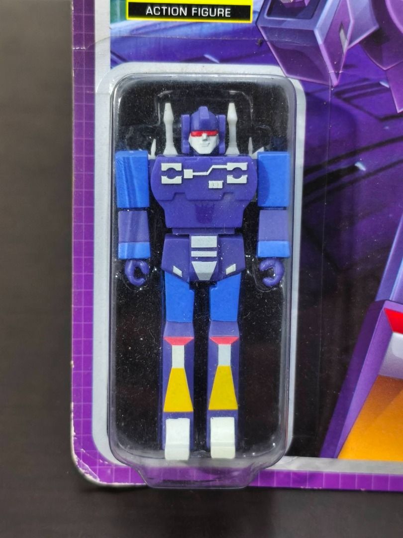 Transformers ReAction Figures - Rumble (Decepticon) (Category: Action & Battle Toys) located in Caloocan City. Submitted by dcollectibles (Listing ID 1454168180, Image 2). Description: - As is Condition, WYSIWYG - Actual Picture posted - Tondo, Manila - Lalamove, LBC (by schedule) - PM for more information - GCash only For more items availability visit us at FB (DEKAI Collectibles) Thank you!.