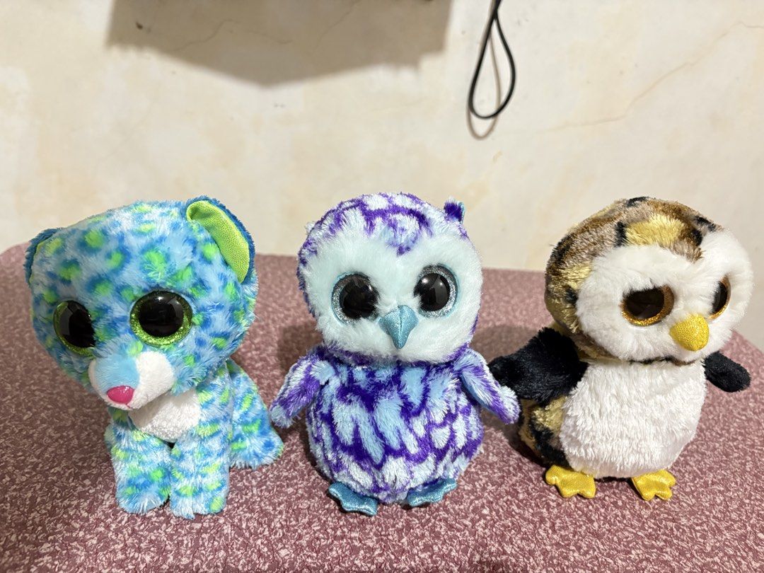 ty beanie boos set (Category: Plushies & Soft Toys) located in Santa Rosa. Submitted by milky_dotss (Listing ID 1454150604, Image 1). Description: -first to pay gets the item -can be sold individually - sold❌: leopard -send a dm for condi -mop: gcash/maribank| mod: j&t.