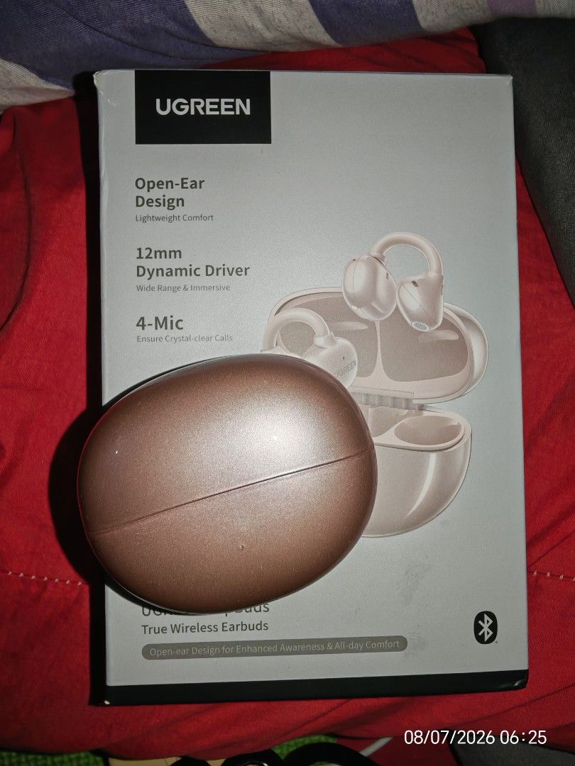 UGREEN CLIP BUDS (Category: Earphones) located in Rosales. Submitted by astrid3000 (Listing ID 1454184822, Image 2). Description: BRANDNEW NADOBLE LANG BILI.