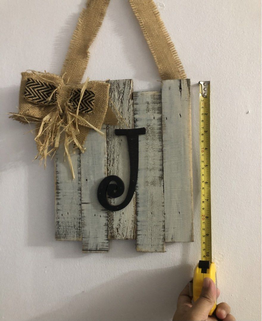 Wall Decor Wooden with Letter J (Category: Wall Decor) located in Cavite. Submitted by surplus_atbp (Listing ID 1454017811, Image 2). Description: .