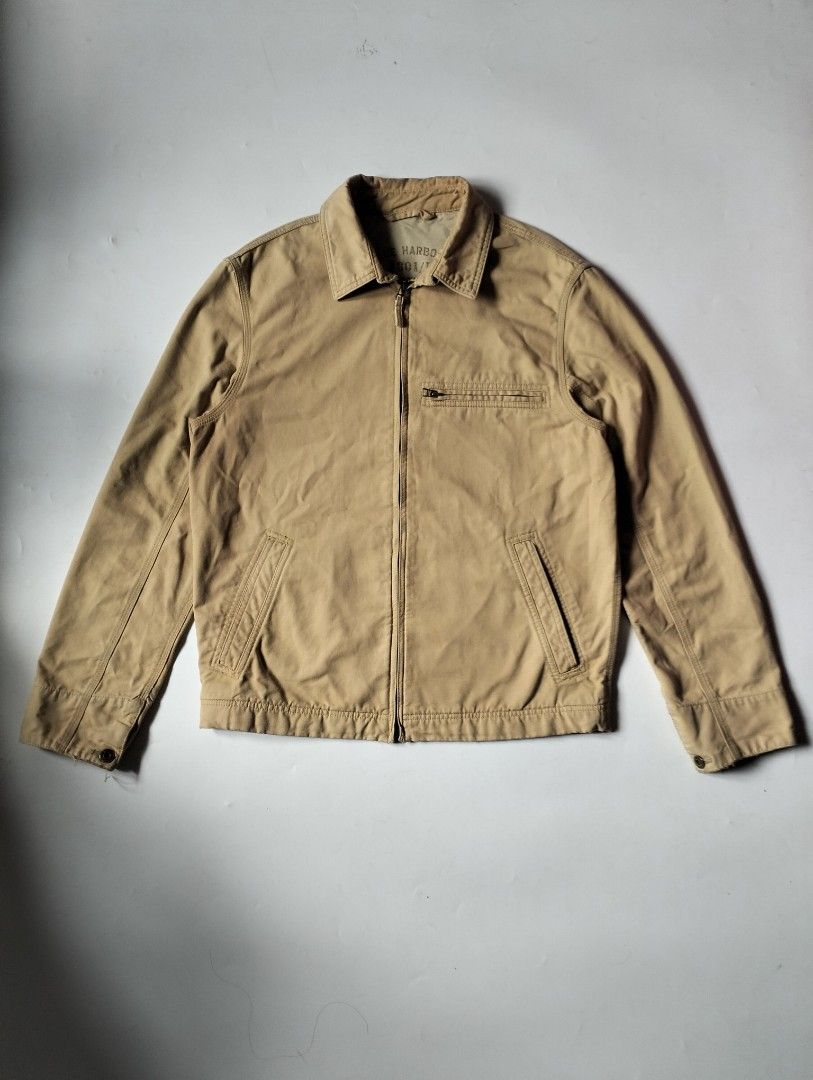 Workwear jacket (Category: Coats, Jackets and Outerwear) located in Baguio. Submitted by dapper_deals (Listing ID 1454078090, Image 1). Description: Dimentions: Armpit-pit:22 Length:25.5 Outside Sleeve:25.5 Inside Sleeve:19 Shoulder-Shoulder:18.