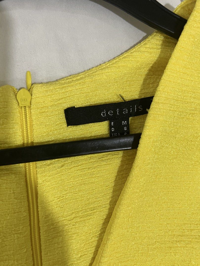Yellow dress (Category: Dresses) located in Quezon City. Submitted by tangled8 (Listing ID 1454075513, Image 3). Description: .