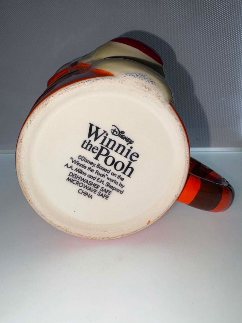 🐯 Disney Tigger 3D Ceramic Mug 🧡☕ (Category: Coffee & Tea Tableware) located in Caloocan City. Submitted by rabbithole2026 (Listing ID 1454359752, Image 3). Description: Fun and collectible Disney Winnie the Pooh Tigger mug featuring Tigger's cheerful face, signature orange stripes, and a uniquely shaped handle. Perfect for coffee, tea, hot chocolate, or displaying as part of a Disney collection. ✅ Official Disney Winnie the Pooh mug ✅ Adorable