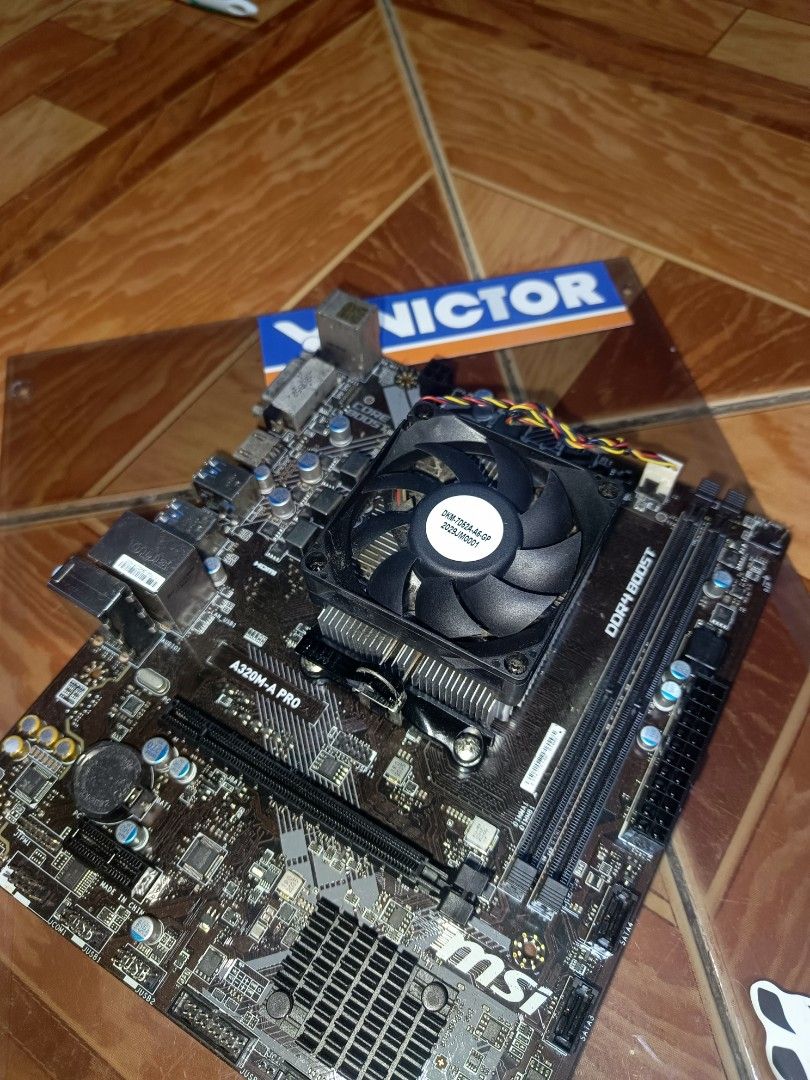 A320M-A PRO/AMD ACHLON 3000G (Category: Computer Parts) located in Caloocan City. Submitted by seiji09723 (Listing ID 1454204696, Image 2). Description: Untested po as is.