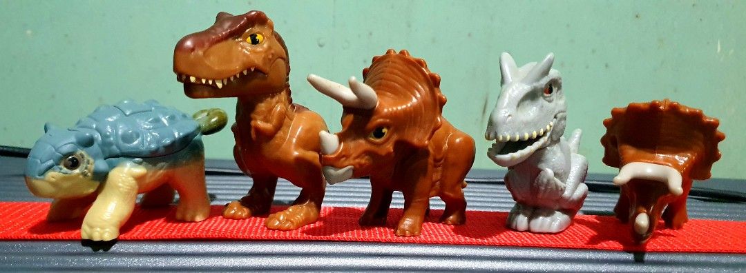 Assorted Dinosaur Figures Set (Category: Figurines & Statues) located in Cainta. Submitted by origeetostore (Listing ID 1454209395, Image 3). Description: - Assorted dinosaur toy collection featuring popular species like T-Rex, Triceratops, and Stegosaurus. - Made from durable plastic, ideal for hours of imaginative play. - Suitable for children who are fascinated by dinosaurs. - Includes a variety of sizes, from larger figures to smaller ones. -