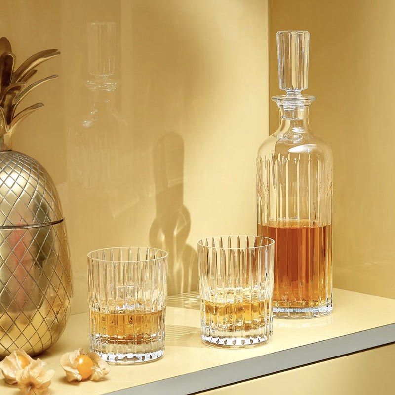Baccarat Crystal Cut Glass Decanter Set (Category: Water Bottles & Tumblers) located in Quezon City. Submitted by viee04 (Listing ID 1454208931, Image 2). Description: - Beautiful crystal cut glass decanter with stopper from Baccarat - Includes two glass - Ideal for serving whiskey or other spirits - Enhances any bar setup with a touch of class - Makes a great gift - with box and paper bag Authentic | Original from Baccarat.