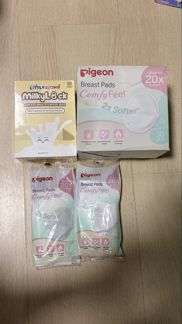 Breast pads & milk storage bag ziplock (Category: Maternity Care) located in Pasig City. Submitted by mommysellerbgc (Listing ID 1454299488, Image 1). Description: Please see that the expiry of the breast pads is already due, tho is just a cotton pads I don’t know if the expiry will affect it. Buy at your own risk.