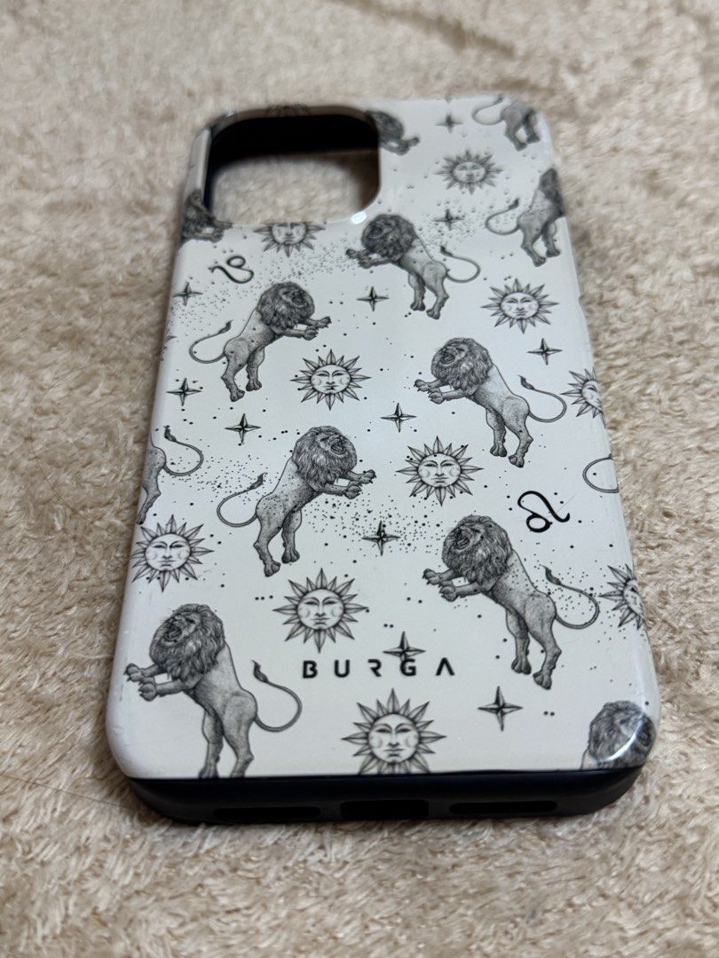 BURGA Leo case Iphone 13 Pro Max (Category: Cases & Sleeves) located in Manila. Submitted by averythingg (Listing ID 1454210980, Image 1). Description: Original price: P3,000.00 .