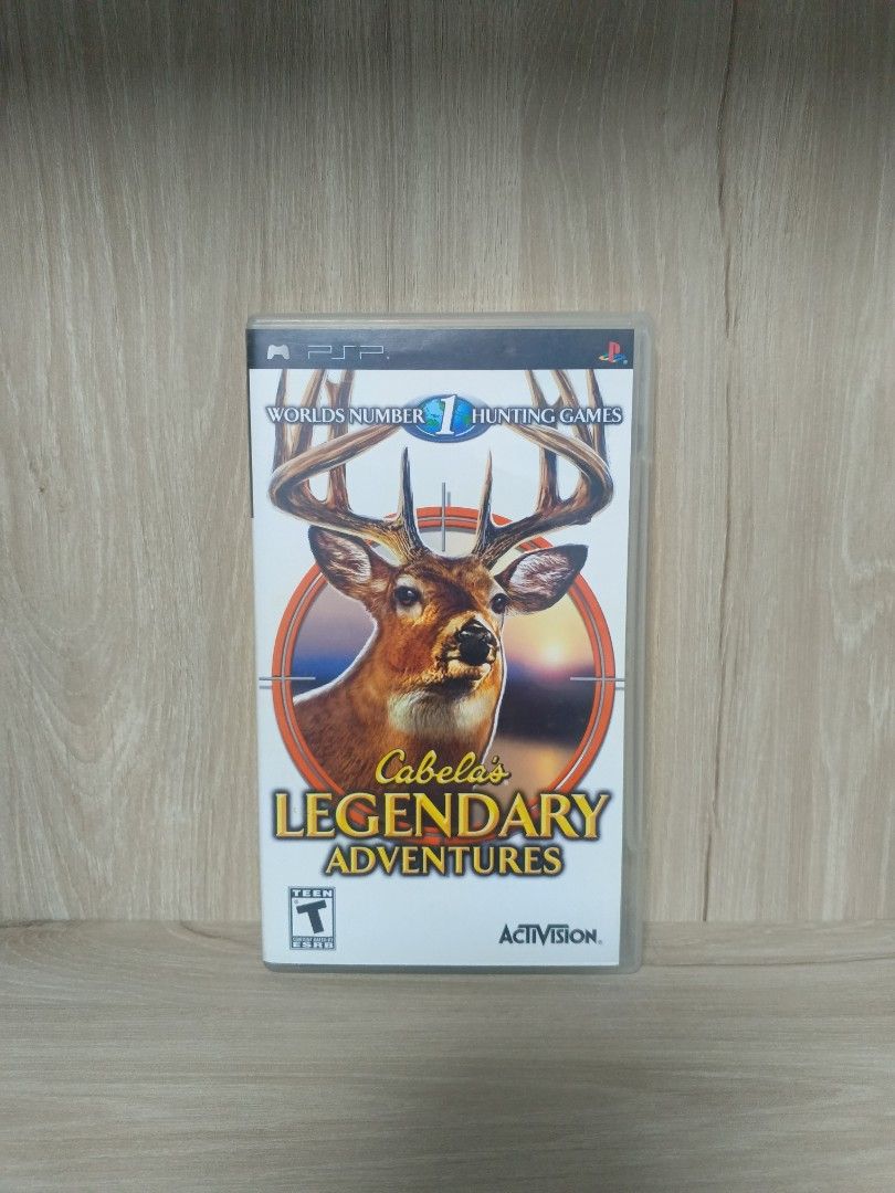 Cabela's Legendary Adventures PSP UMD Game (Category: PlayStation) located in Bauang. Submitted by gamingstation12 (Listing ID 1454194591, Image 1). Description: For Sale PSP UMD Game Cabela's Legendary Adventures = Php. 350 Region 1 Complete with Manual Disc Case Condition: 9.9/10 (Mint) Price is negotiable Good Condition 💯🔥 Working and Tested 💯🔥 "PAYMENT FIRST POLICY" Shipping Accepted Method of Payment GCASH Palawan Express Cash (Upon Meet