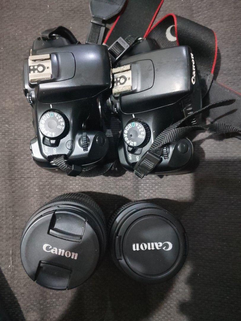Canon DSLR Camera Body and Lenses, Photography, Cameras on Carousell