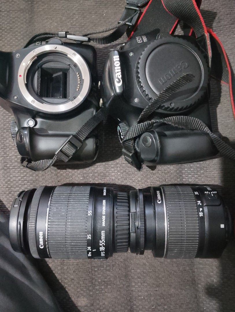 Canon DSLR Camera Body and Lenses, Photography, Cameras on Carousell