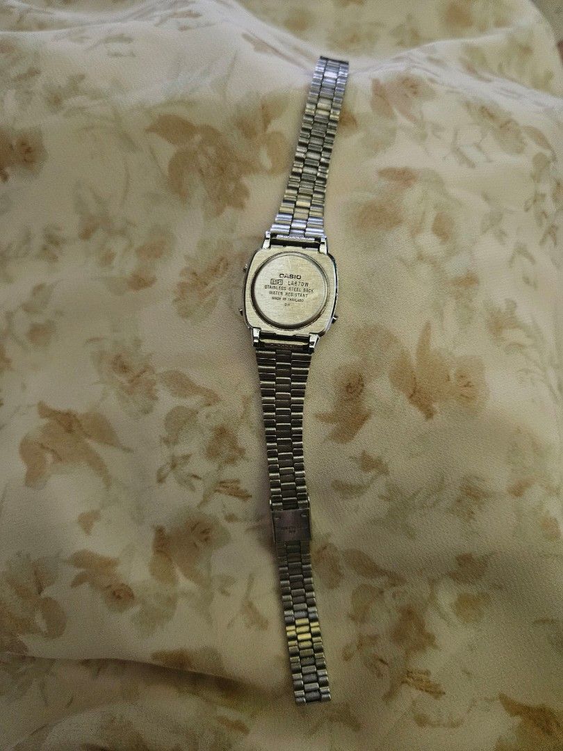 Casio Digital Watch Stainless Steel Band (Category: Women's Watches) located in Mandaluyong City. Submitted by jianallison (Listing ID 1454298330, Image 2). Description: - Classic Casio digital watch - Stainless steel expansion band - Simple and functional design - Displays time and date - Battery operated - Ideal for everyday wear - A timeless accessory.