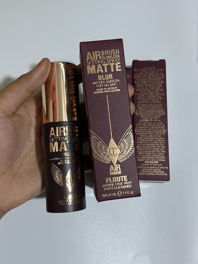 charlotte tilbury setting spray matte - 34 ml w box (Category: Makeup) located in Manila. Submitted by _laizendria (Listing ID 1452193100, Image 1). Description: 2 slots remaining LAST PRICE NA, PAUBOS SALE 📍tondo, manila.