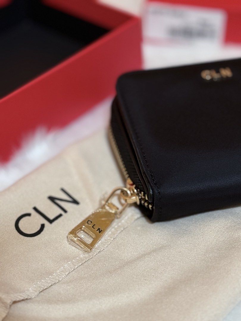 cln kalene wallet - black (Category: Wallets & Card holders) located in Binan City. Submitted by nakednini (Listing ID 1454203295, Image 3). Description: ⋆ 100% authentic cln wallet ⋆ with gift box, special red paper bag, and cloth pouch ⋆ nylon exterior & fabric lining interior ⋆ length: 4.25", height: 3.5" dm me if you'd like more photos or details 💌.