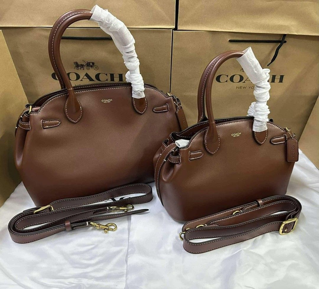 Coach Soft Empire Small/Large Carryall Bag (Category: Shoulder Bags) located in Manila. Submitted by msddirectfactoryoutlet (Listing ID 1454227197, Image 1). Description: Empire Carry All Large 35x22cm Empire Satchel Small 28x 18cm US Grade 100%.