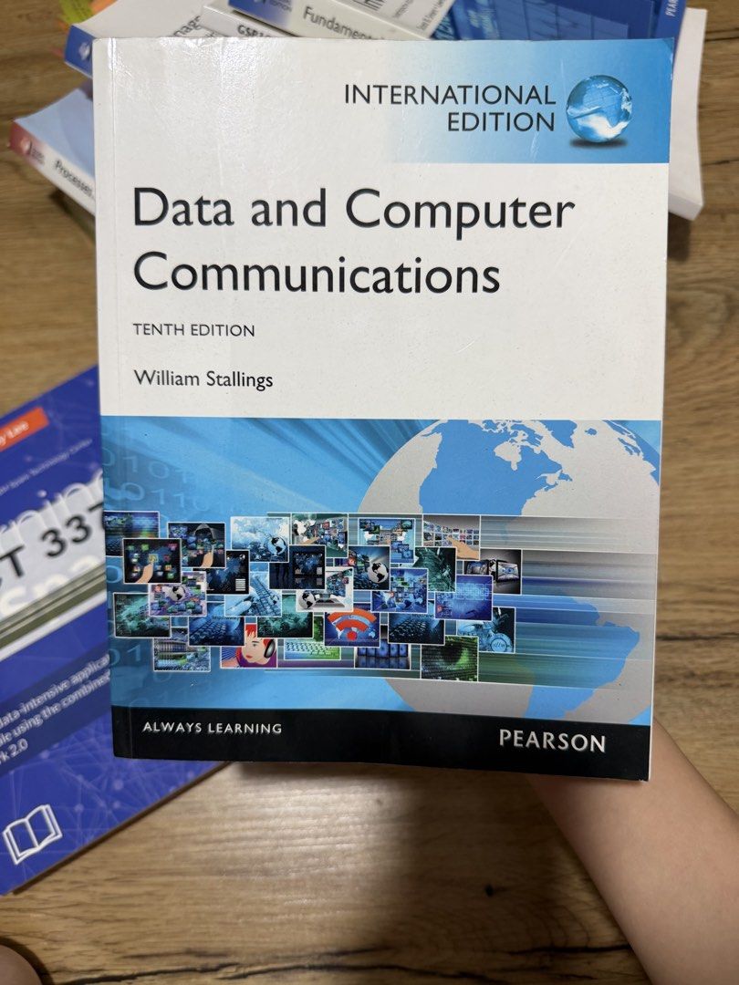 Data and Computer Communications (Category: Textbooks) located in Singapore. Submitted by tn158 (Listing ID 1454366178, Image 1). Description: .